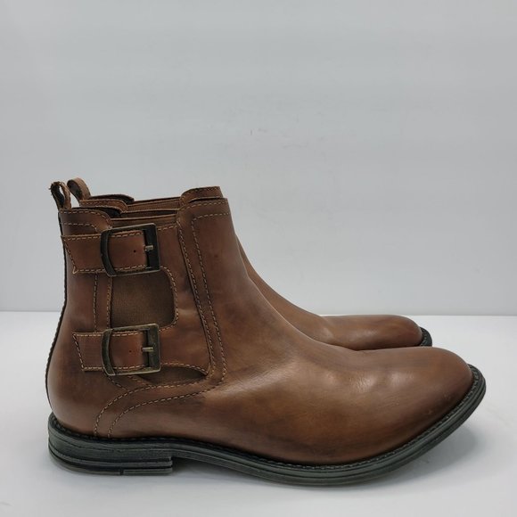 Roan Cynan Other - Roan Cynan Men's Brown Leather Chelsea Boots US Size 13